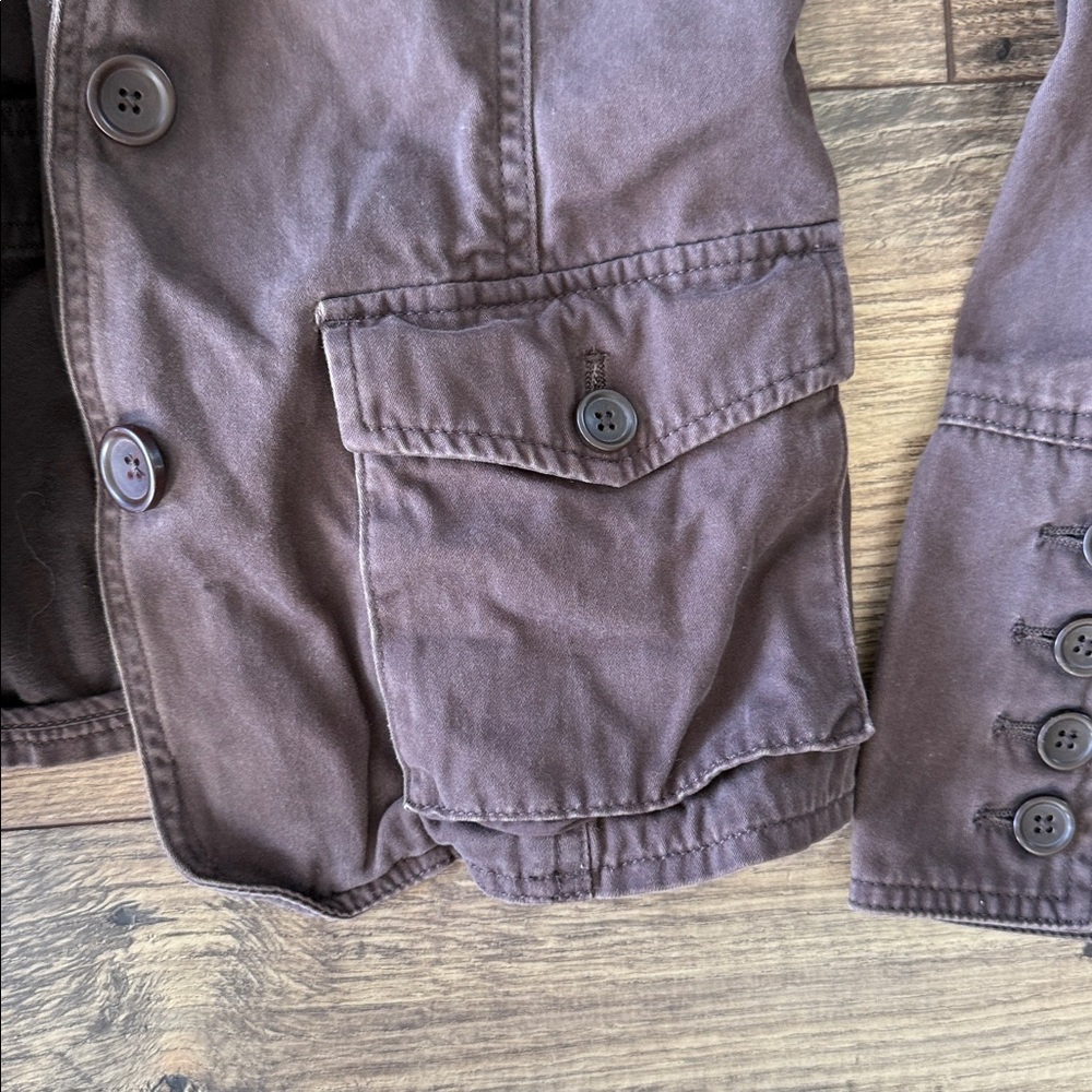 Express Chocolate Brown Jacket - Picture 5 of 6